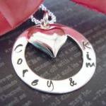 Personalized Hand Stamped Jewelry-mother..
