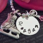 Personalized Hand Stamped Necklace-custom..