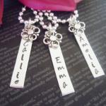 Three Personalized Flower Girl Or Junior..