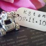 Wedding-ring Boy Gift-personalized Dog Tag Hand..