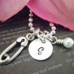 Baby-personalized Hand Stamped Jewelry-mommy..